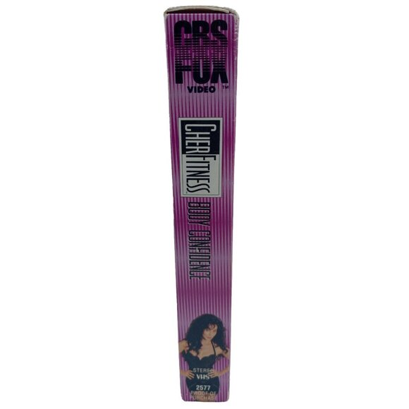 Cher Fitness Body Confidence VHS Tape Workout Exercise Health CBS Fox Video - Picture 2 of 9